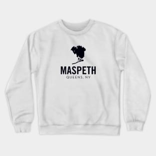 Maspeth, Queens - New York (black) Crewneck Sweatshirt